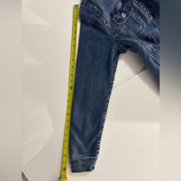 AG Adriano Goldschmied Denim Jacket Reversible Plaid Sleeves Sherpa Collar Large - Picture 15 of 16